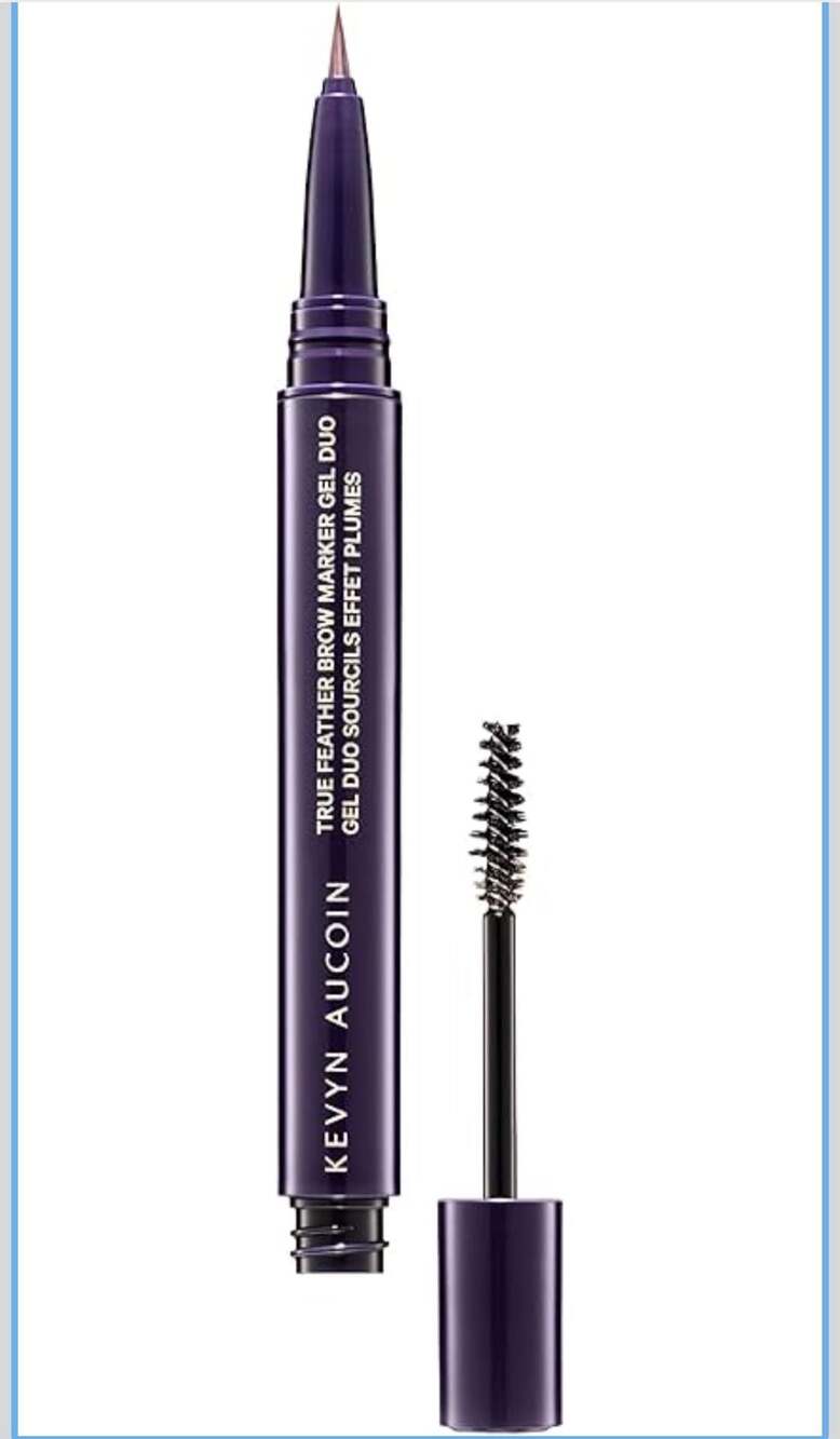 Kevyn Aucoin True Feather Brow Marker Gel Duo - Warm‎ Brunette
